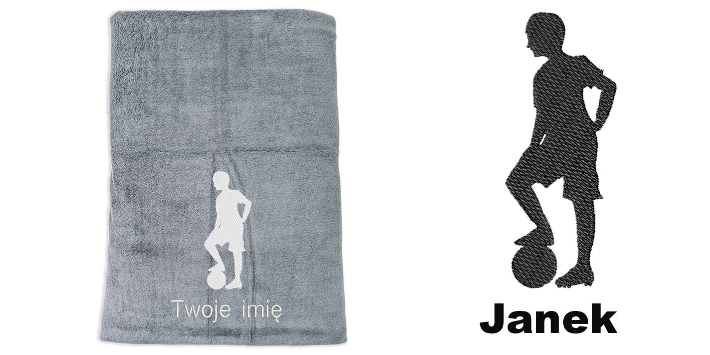 ręcznik szybkoschnący z mikrofibry dla piłkarza